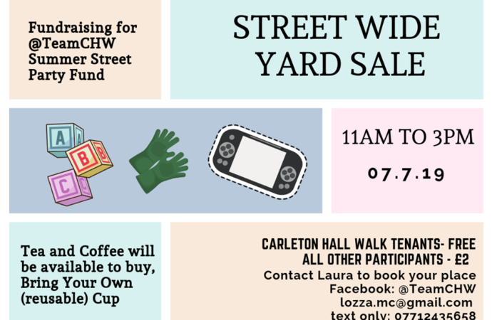 street wide sale publicity Team CHW