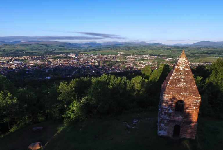 View of Penrith from the Beacon